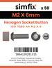 Simfix product label - 7380A402006-T
