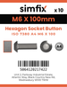 Simfix product label - 7380A406100-D