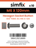Simfix product label - 7380A406120-D
