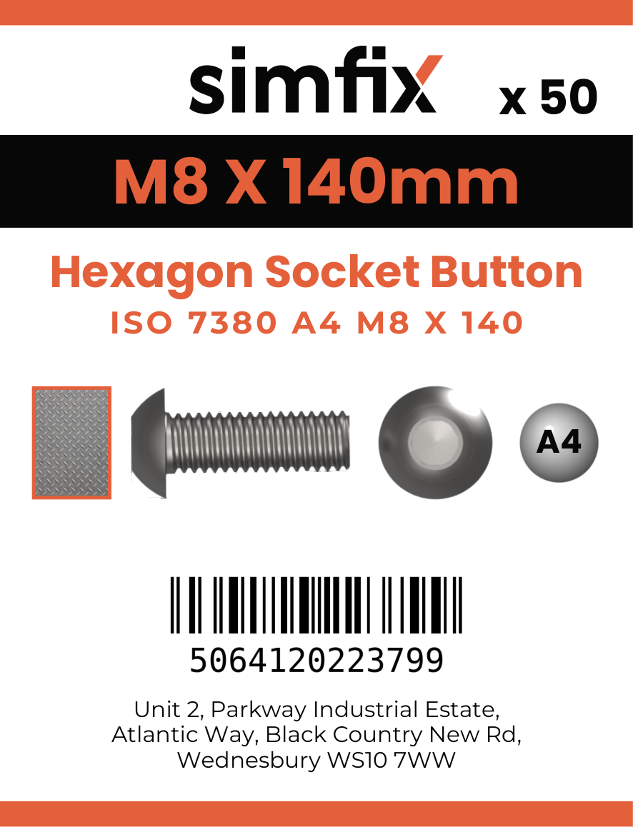 Simfix product label - 7380A408140THD30-T