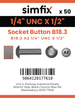 Simfix product label - 7380UA214013-T