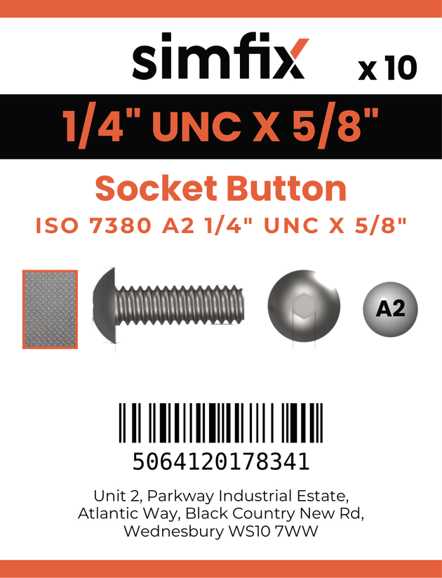Simfix product label - 7380UA214016-D