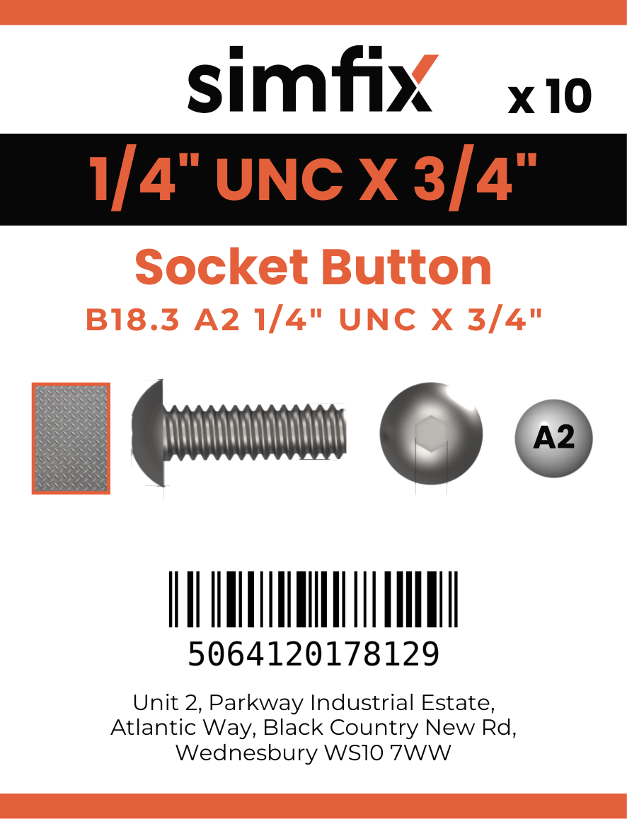 Simfix product label - 7380UA214019-D