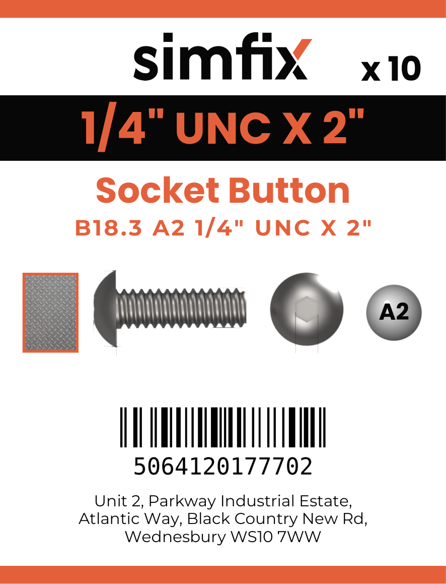 Simfix product label - 7380UA214051-D
