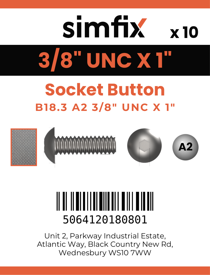 Simfix product label - 7380UA238025-D