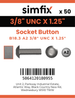 Simfix product label - 7380UA238032-T