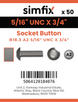 Simfix product label - 7380UA2516019-T