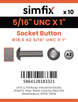 Simfix product label - 7380UA2516025-D