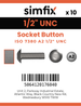 Simfix product label - 7380UA2516038-D