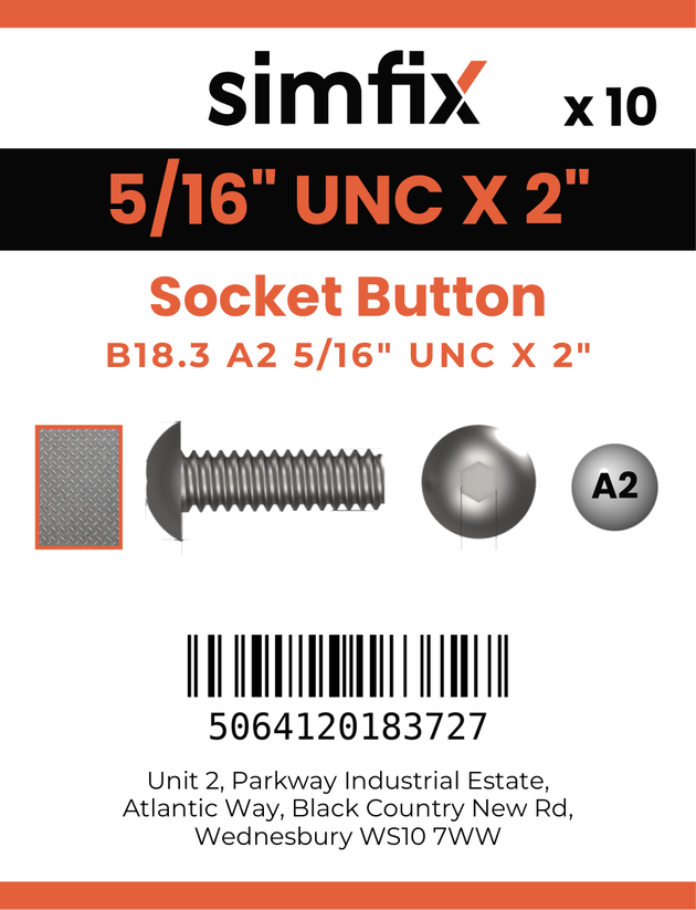 Simfix product label - 7380UA2516051-D
