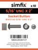 Simfix product label - 7380UA2516051-D