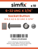Simfix product label - 7380UA2632005-D