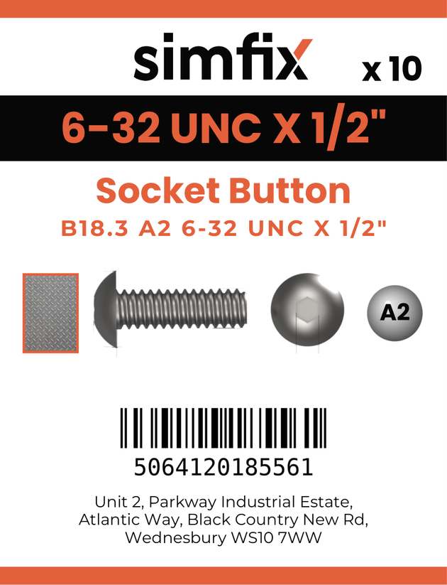 Simfix product label - 7380UA2632013-D