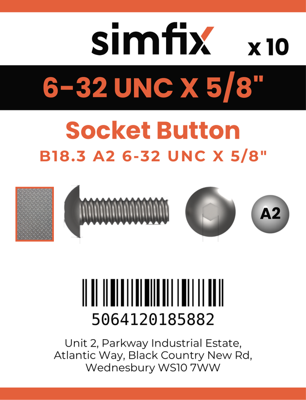 Simfix product label - 7380UA2632016-D