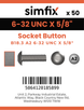 Simfix product label - 7380UA2632016-T