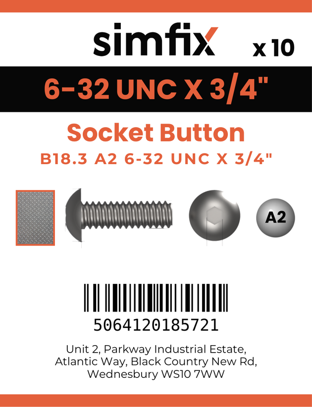 Simfix product label - 7380UA2632019-D