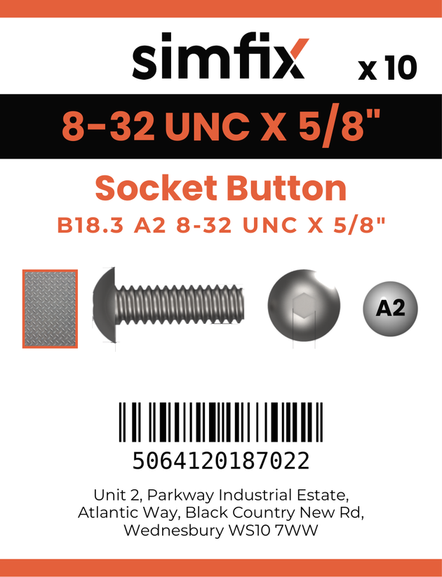 Simfix product label - 7380UA2832016-D