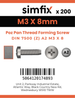 Simfix product label - 7500CA203008-T