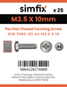 Simfix product label - 7500CA2035010Z-D