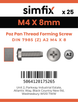 Simfix product label - 7500CA204008-D