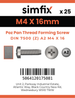 Simfix product label - 7500CA204016-D