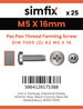 Simfix product label - 7500CA205016-D