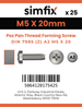Simfix product label - 7500CA205020-D