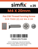 Simfix product label - 7500MA204020-D