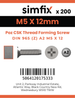 Simfix product label - 7500MA205012-T