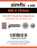 Simfix product label - 7500MA206012Z-T