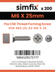 Simfix product label - 7500MA206025-T