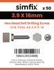 Simfix product label - 7504KA239016-D