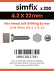 Simfix product label - 7504KA242022-T
