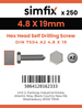 Simfix product label - 7504KA248019-T