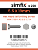 Simfix product label - 7504KA255019-T