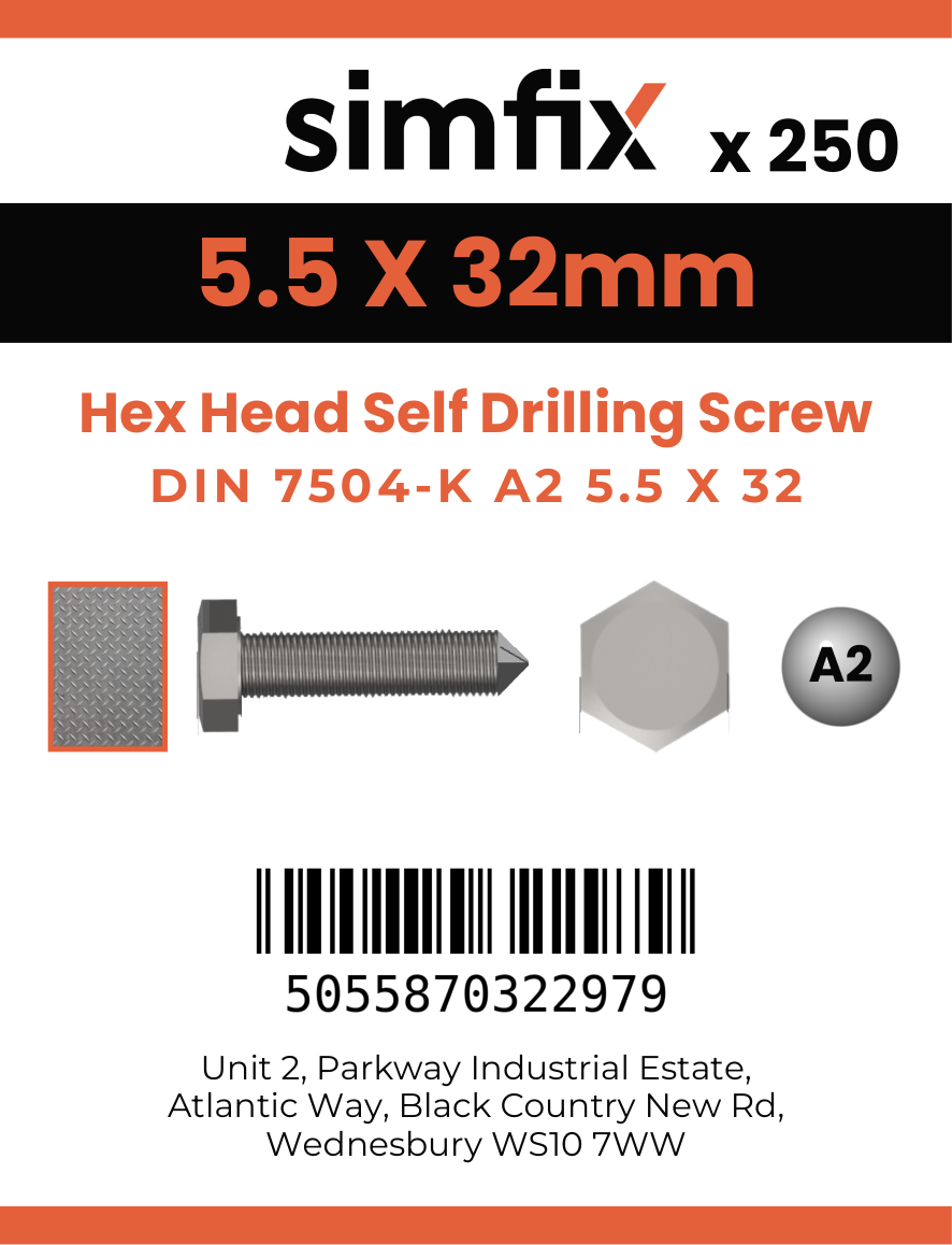 Simfix product label - 7504KA255032-T