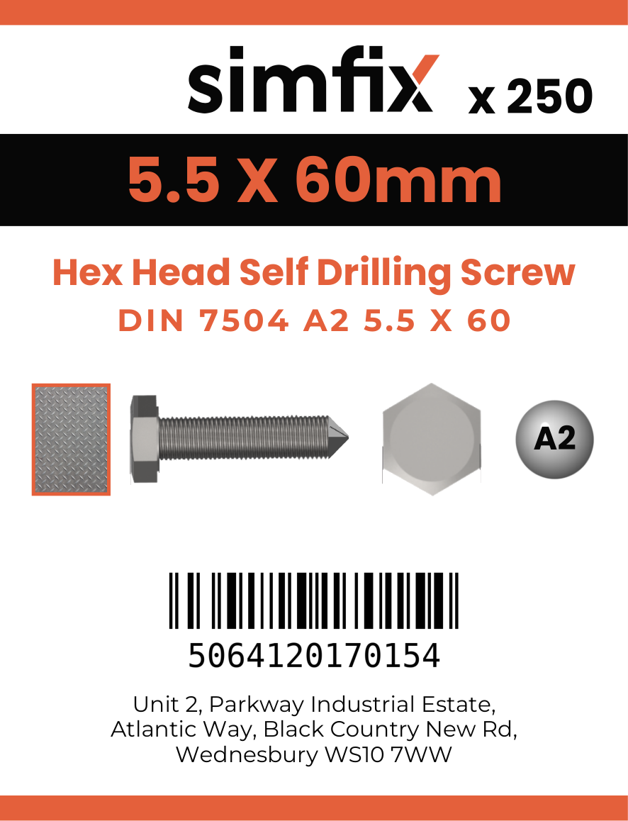 Simfix product label - 7504KA255060-T