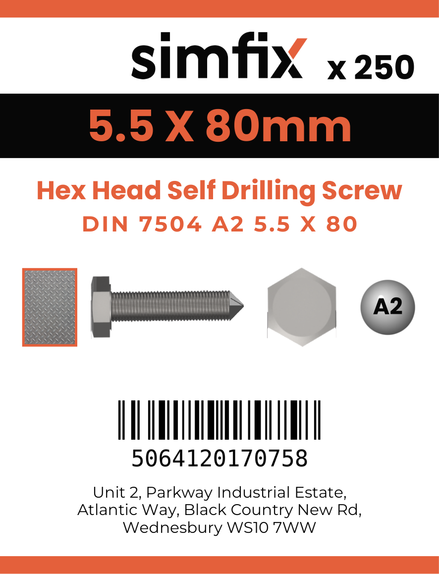 Simfix product label - 7504KA255080-T