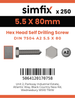 Simfix product label - 7504KA255080-T