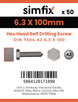 Simfix product label - 7504KA263100-T