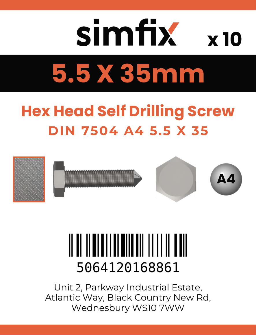 Simfix product label - 7504KA455035-D