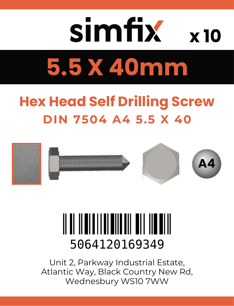 Simfix product label - 7504KA455040-D