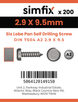 Simfix product label - 7504MA229009T-T