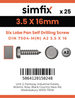 Simfix product label - 7504MA235016T-D
