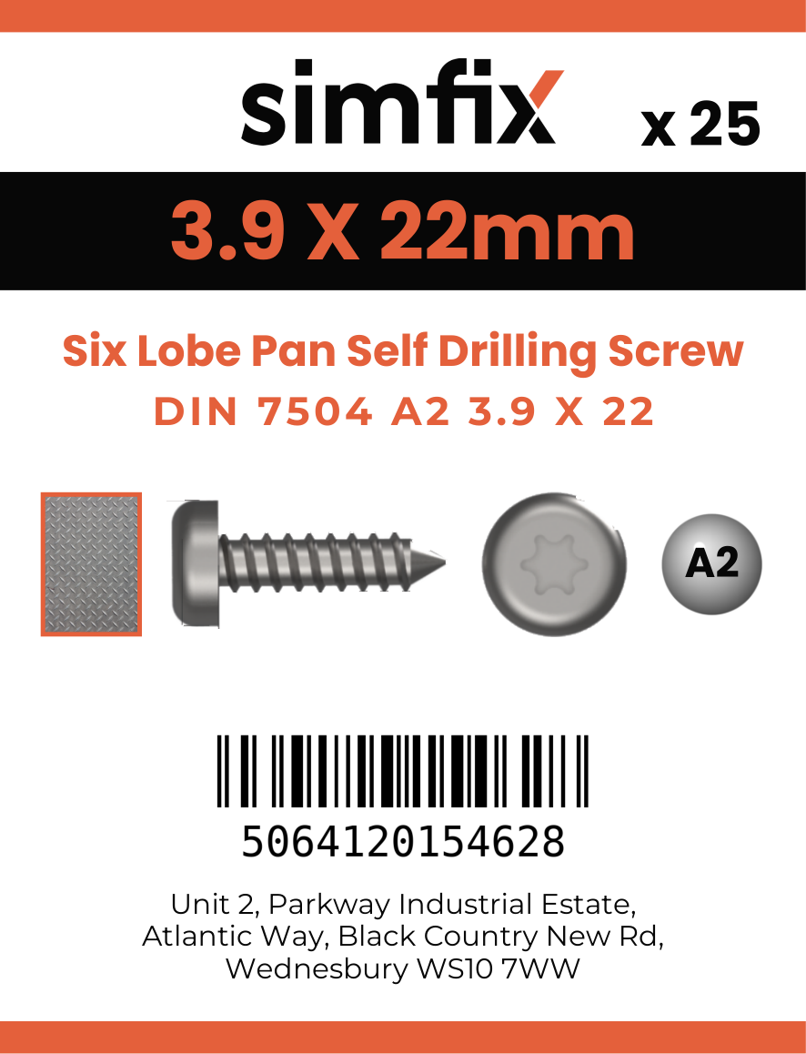 Simfix product label - 7504MA239022T-D