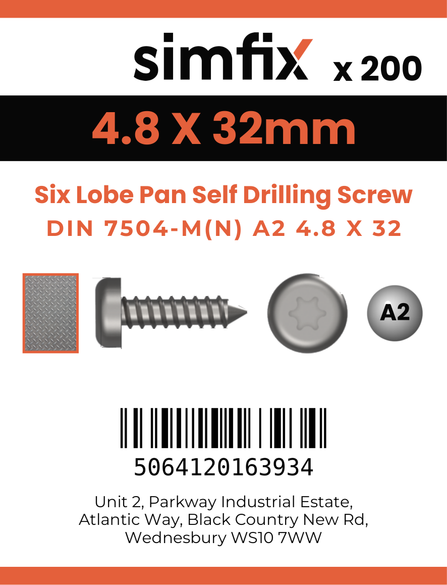 Simfix product label - 7504MA248032TX25-T