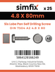 Simfix product label - 7504MA248080T-D