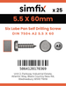 Simfix product label - 7504MA255060T-D