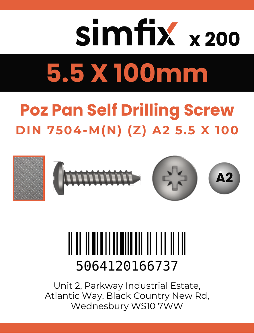 Simfix product label - 7504MA255100Z-T
