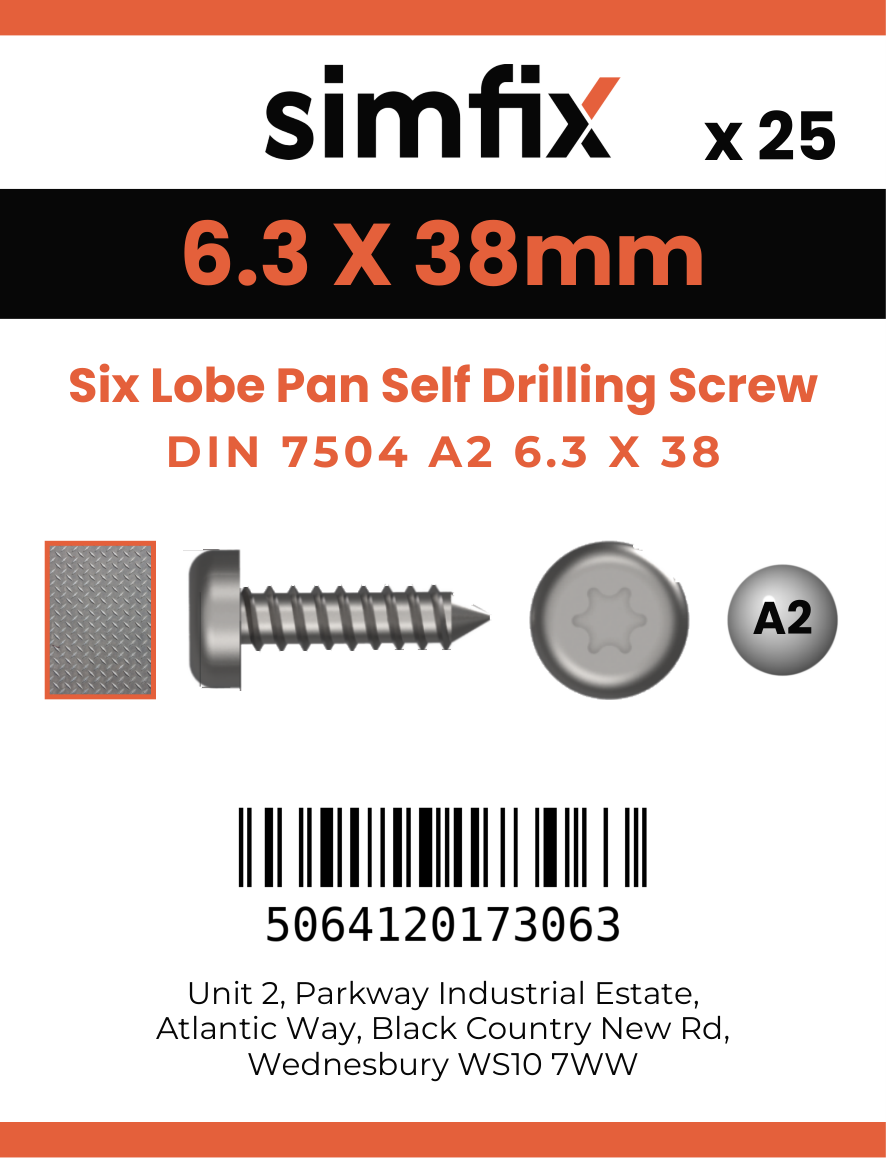 Simfix product label - 7504MA263038T-D